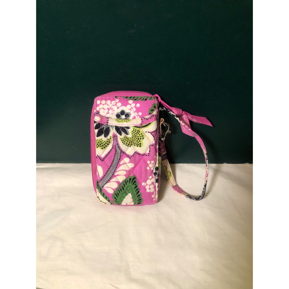 Vera Bradley Priscilla Pink Carry It All Wristlet
